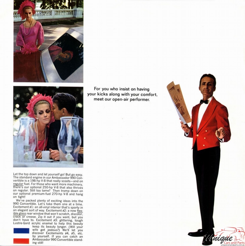 1966 AMC Ambassador Brochure Page 9